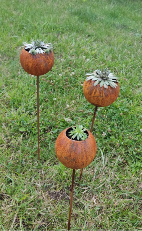 doniczka ogrodowa rustykalna corten rdza doniczka ogrodowa rustykalna corten rdza