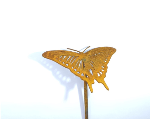 Motyl ozdoba ogrodowa corten rdzewiona Motyl ozdoba ogrodowa corten rdzewiona