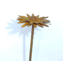 Stokrotka metalowa ozdoba ogrodowa corten rdzewiona 3D 060
